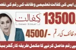 BISP Kafalat Education Stipend 8171 Ehsaas 13500 and 4500