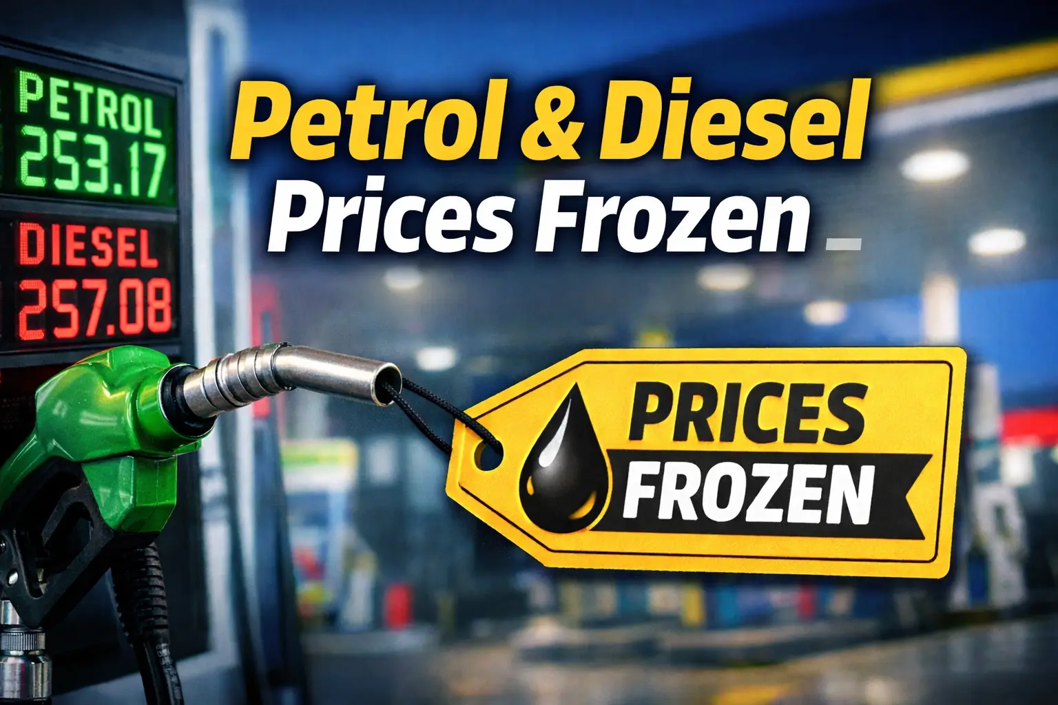 Govt Keeps Petrol And Diesel Rates Unchanged Till End of January 2026