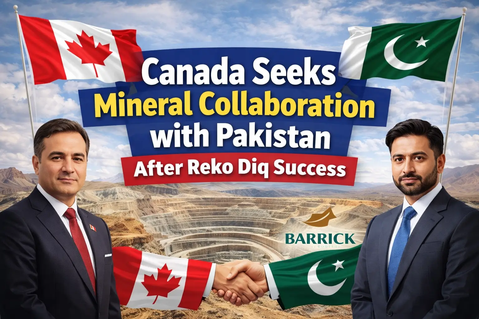 Canada Seeks Mineral Collaboration With Pakistan After Reko Diq Success