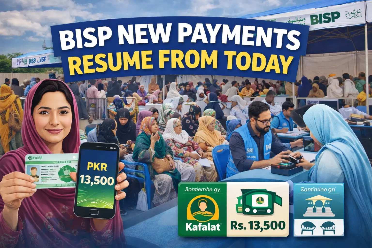 BISP New Payments Resume From Today: Latest Update 2026