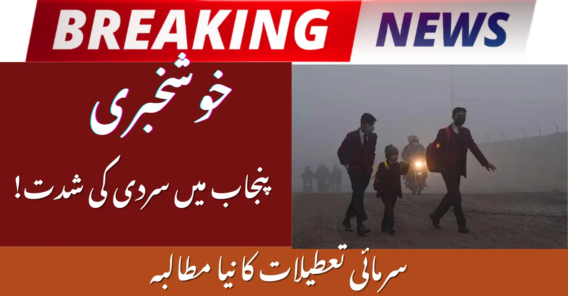 Thousands of People Vote for Winter Vacations Extension in Punjab